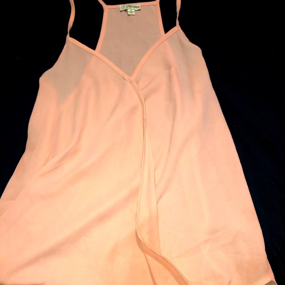 Cute pink summer tank